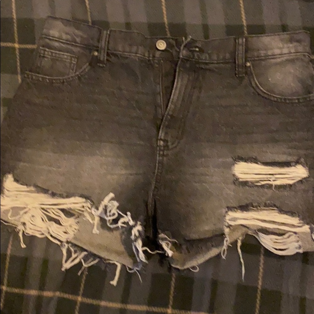 High waisted shorts